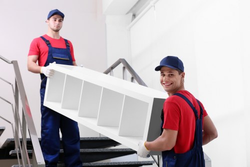 Man with van service loading furniture in Finsbury Park
