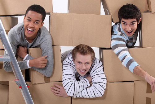 Piano moving equipment used in a Finsburypark property