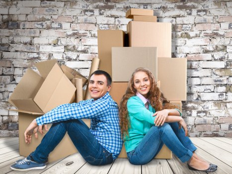 Removal team supporting a local move in Finsbury Park