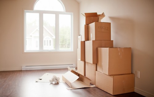House move support with a man and van in Finsbury Park