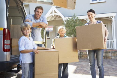 Local van transport for small moves in Finsbury Park