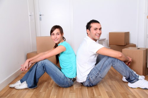 User reviewing cookie preferences on a removals website