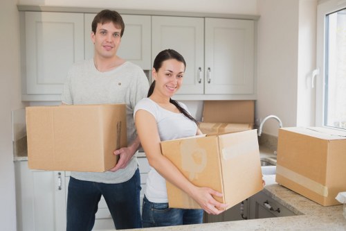Professional packing for flat removals in Finsbury Park